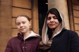 Malala Yousafzai says Thunberg is the only friend she'd skip school for