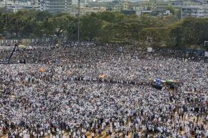 Thousands protest at Azad Maidan against CAA-NRC-NPR