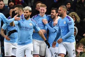 EPL: Manchester City cruise past West Ham with 2-0 win amid row