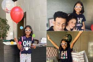 Manoj Bajpayee celebrates daughter's birthday and his anniversary!