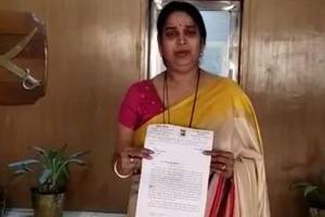 BJP corporator Neela Soans accuses Narendra Mehta of threatening her