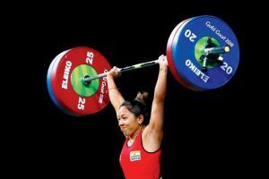New high for Mirabai Chanu as she lifts 203 kg to win gold