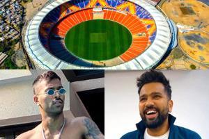 Motera stadium! Rohit 'can't wait to play', Hardik calls it 'unreal'