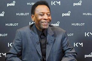 Pele says he's 'fine' after son spoke of depression