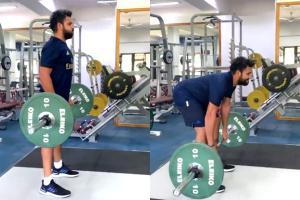 Bhajji pulls Rohit's leg for workout video, calls him 'shaana'