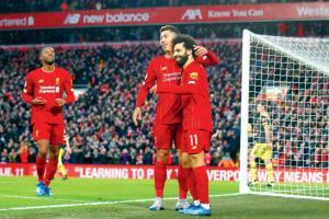 EPL: Mohamed Salah's strikes help Liverpool rule