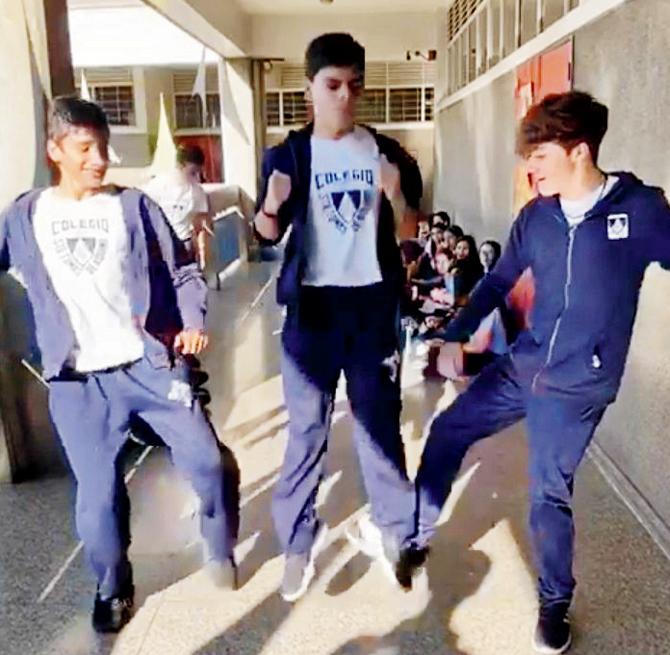 The life of the person in the centre is at risk in this 