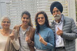 Taapsee Pannu casts vote with family, says 'every vote counts'