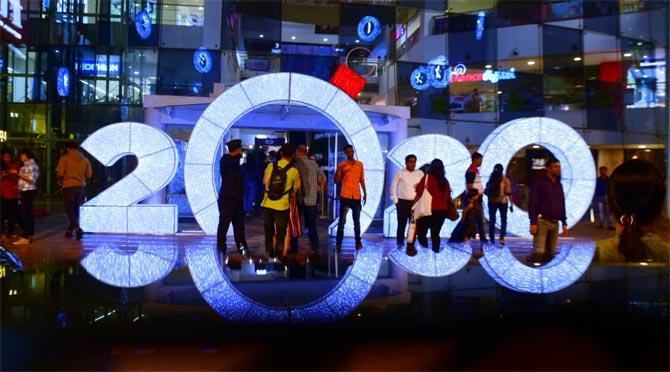 Fireworks lightshows and more: How Mumbai celebrated New Year 2020