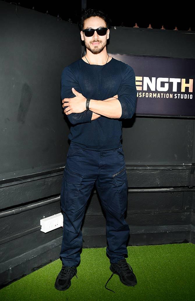 Tiger Shroff sported an all-black casual attire to attend the event. On the professional front, Tiger was last seen in War, alongside Hrithik Roshan and Vaani Kapoor.