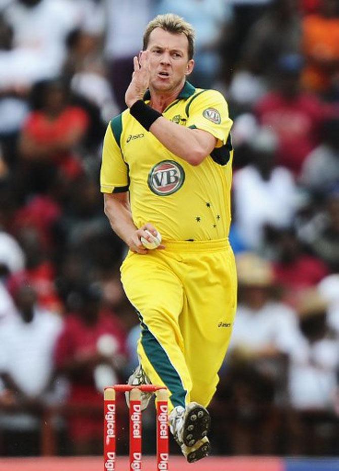 Brett Lee holds the record for the most wickets between India and Australia in ODIs with 55 in 32 matches. Brett Lee's best bowling was 5/27.