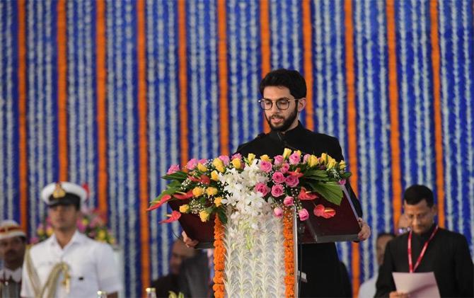 While Uddhav took over the reins from his father, late Bal Thackeray, his son, Aaditya Thackeray also followed the footsteps of his grandfather and father and took an active part in politics. In the recently concluded 2019 Assembly Elections, Aaditya created history when he became the first of his family in three generations to contest and win an election. Aaditya won the prestigious Worli constituency by a staggering margin of over 65,000 votes. He also became one of the youngest politicians to enter the Vidhan Sabha as an MLA