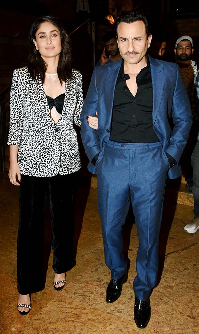 Saif Ali Khan and Kareena Kapoor Khan have starred in multiple films over the last few years. Right from LOC Kargil to Tashan to Kurbaan to Agent Vinod, they have continuously worked together. And some rumours suggest Kareena even has a cameo in his upcoming comedy, Jawaani Jaaneman. Let's wait and watch!