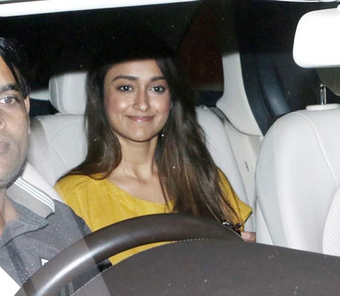 Ileana D'Cruz will next be seen in The Big Bull starring Abhishek Bachchan. It's a financial crime-drama film directed by Kookie Gulati and produced by Ajay Devgn.
In picture: Ileana was all smile as she left from the office in Bandra.