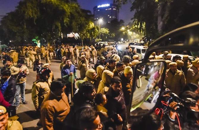 According to the police, One compliant was lodged on January 3 for switching off the server while another complaint was registered on January 4 for vandalising the server room. JNUSU vice president Saket Moon alleged that the administration is selectively targeting some students and denied any involvement in the vandalism of the server room.