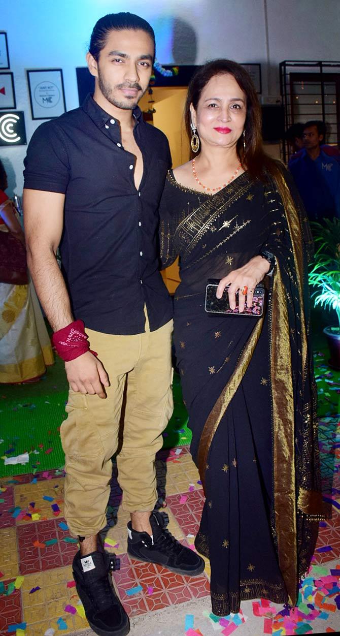 Social activist and film producer Smita Thackeray also attended the launch party in Andheri.
