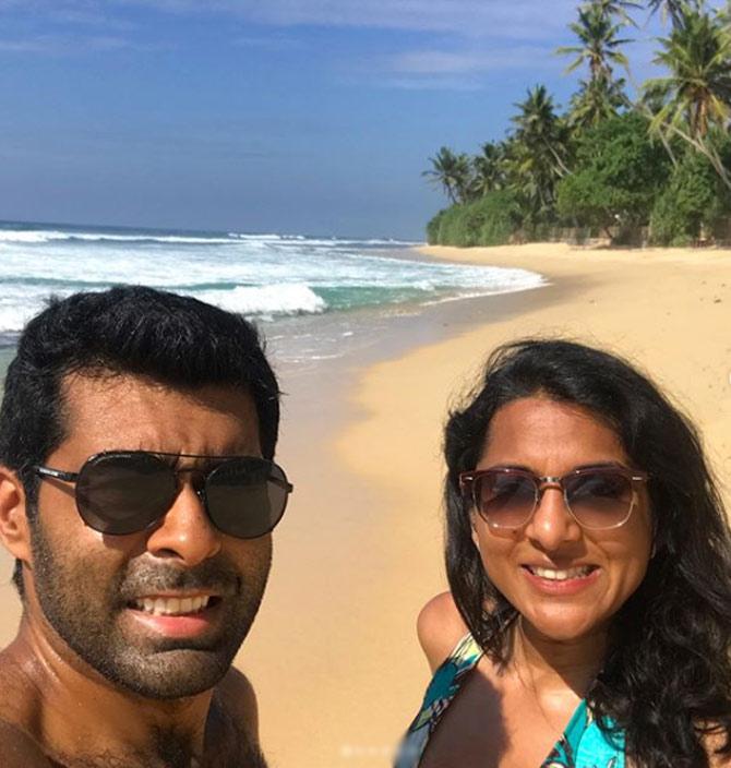 Karun Chandok's father Vicky Chandhok is an Indian rallying champion.