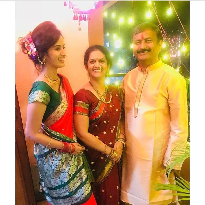 Miss Grand India 2019 Shivani Jadhav is a simple person like her mother. The upcoming model from Chhatisgarh, who tasted success at Femina Miss India 2019 keeps her family above everything else. While sharing this candid picture with her family, Shivani wrote: From Complan to Compliment, they are with us! Mom and dad!