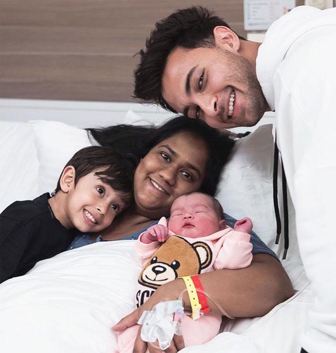 Ayat Sharma: Salman Khan's sister Arpita Khan gave birth to a baby girl on December 27, 2019. Arpita and her husband Aayush Sharma named their little one Ayat, and the first picture of their daughter was shared by the LoveYatri actor. 