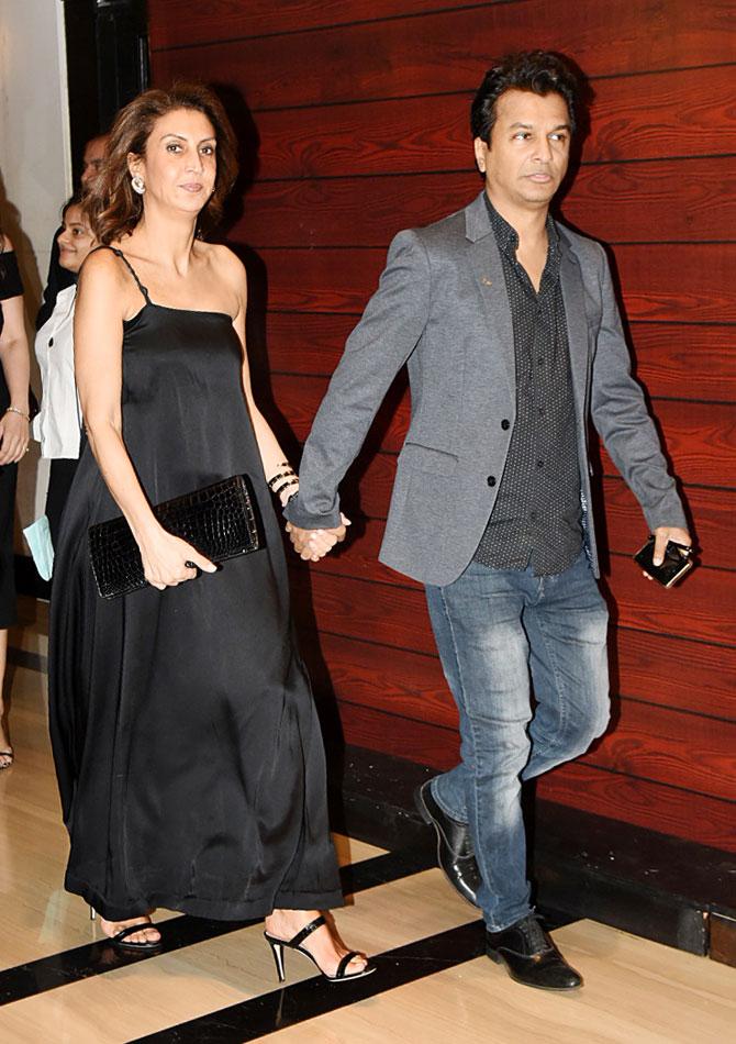 Fashion Designer, director and producer Vikram Phadnis also attended the bash.