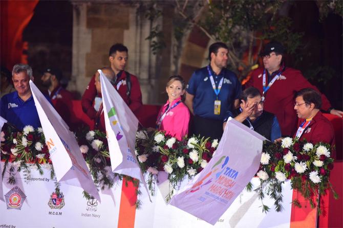 The 17th edition of the Mumbai Marathon saw Bollywood actor Tiger Shroff taking center stage as the face of the event, while seven-time Olympic medalist and nine-time gymnastics world champion Shannon Miller was the international brand ambassador of the event