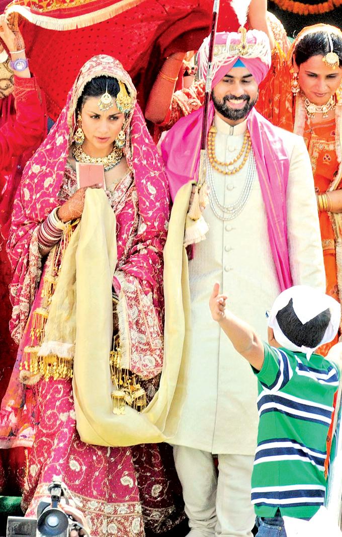 Gul Panag tied the knot with her BFF Rishi Attari on March 13, 2011. 