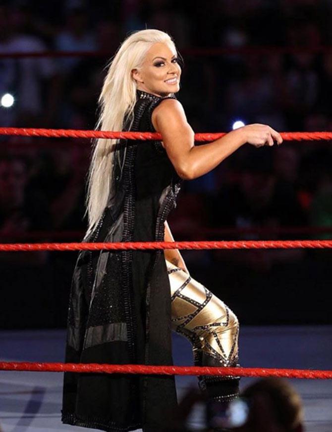 WWE star Maryse Mizanin leaves nothing to the imagination as fans call her  'most beautiful woman in wrestling history