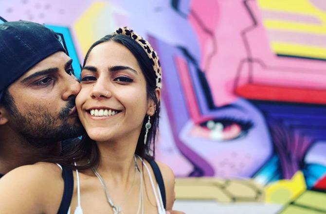 Here's wishing Prateik Babbar and Sanya Sagar a happy first wedding anniversary!