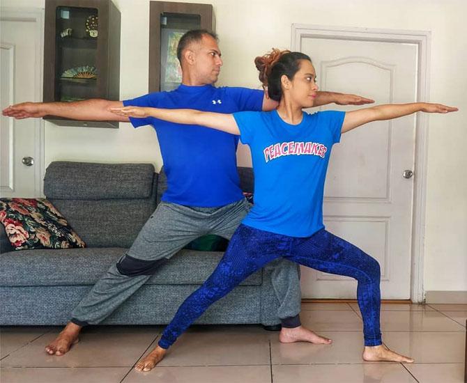 Zumba enthusiast Sucheta Pal made sure that she did not skip out on exercise even while she was pregnant!