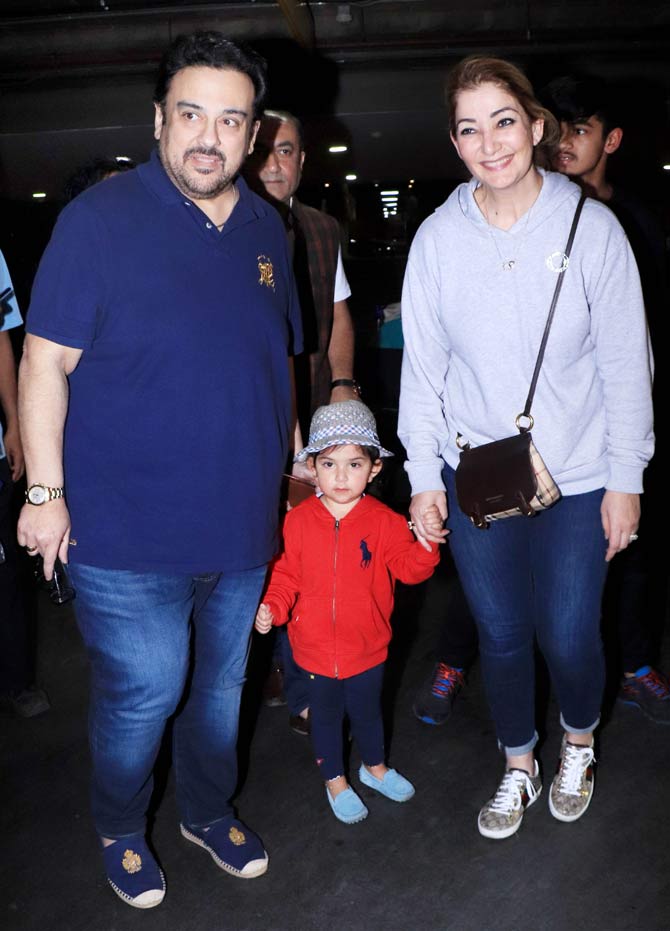 Adnan Sami was returning from Gwalior where he made the 'Musical Pilgrimage'. The singer visited legendary singer Tansen's grave to pay his respects. He shared multiple images on his Twitter handle and wrote, 