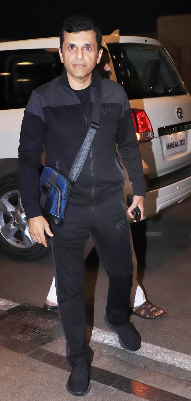 Producer Anand Pandit was also spotted at the Mumbai airport. His next film Chehre-starring Amitabh Bachchan, Emraan Hashmi is set to release on July 17, 2020.