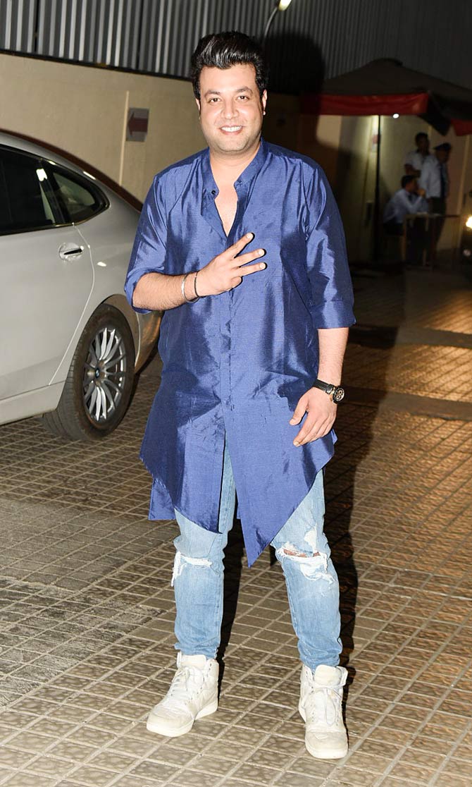 Fukrey actor Varun Sharma also attended special screening of Street Dancer 3D at a popular multiplex in Juhu.