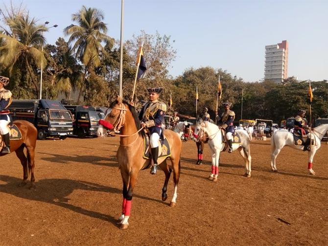 In the next six months, the unit will comprise 30 horses apart from a sub-inspector, one assistant PSI, four havaldars and 32 constables.
(Photo: Ashish Raje)