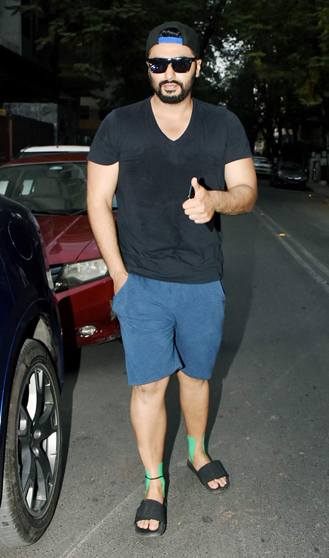 Arjun Kapoor also seems to be working out to get in shape and we cannot wait to see his leaner look. He was last seen in Ashutosh Gowariker's period drama Panipat and will now be seen with Rakul Preet Singh in a cross-border romance.