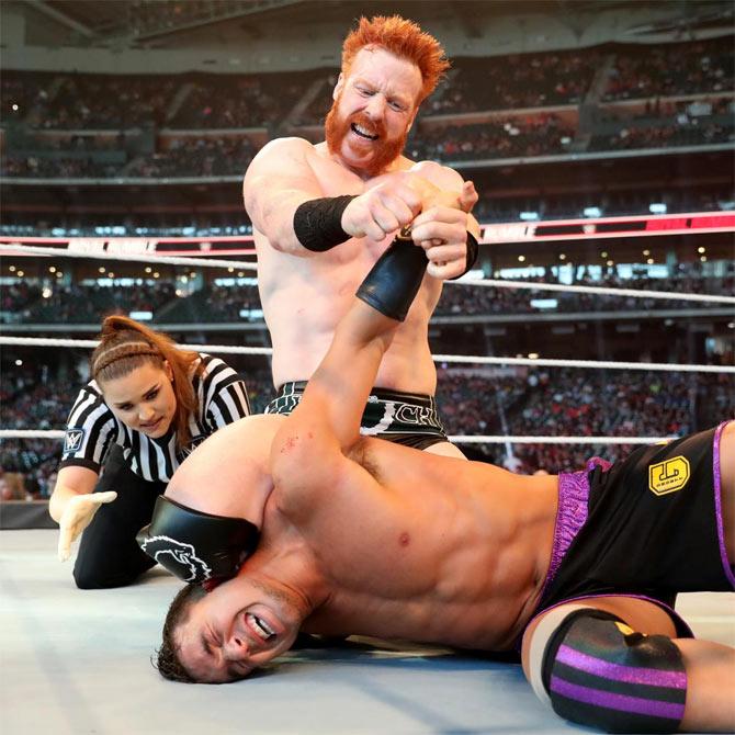 Despite Shorty G's in-ring talent, Sheamus did most of the dominating in the match and made short work of his opponent to pick up the win