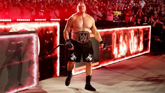 WWE champion Brock Lesnar did what no champion did before - enter the Royal Rumble at number one. Brock Lesnar effortlessly dominated his Rumble opponents. He eliminated a record-equalling 13 superstars at this year's Royal Rumble