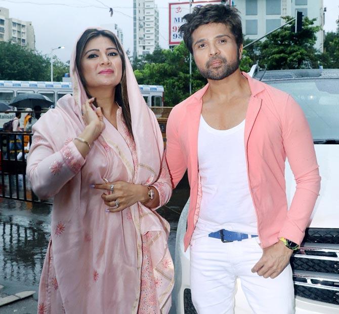 Here's wishing the couple happiness, forever and ever!
P.S: Happy birthday, Himesh!