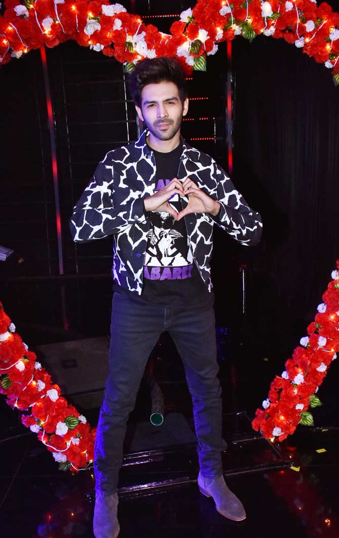 Heartthrob Kartik Aaryan, as he's fondly called by the fans, poses the way only he can. The actor is riding on back-to-back hits and is already giving all his contemporaries a run for their money.