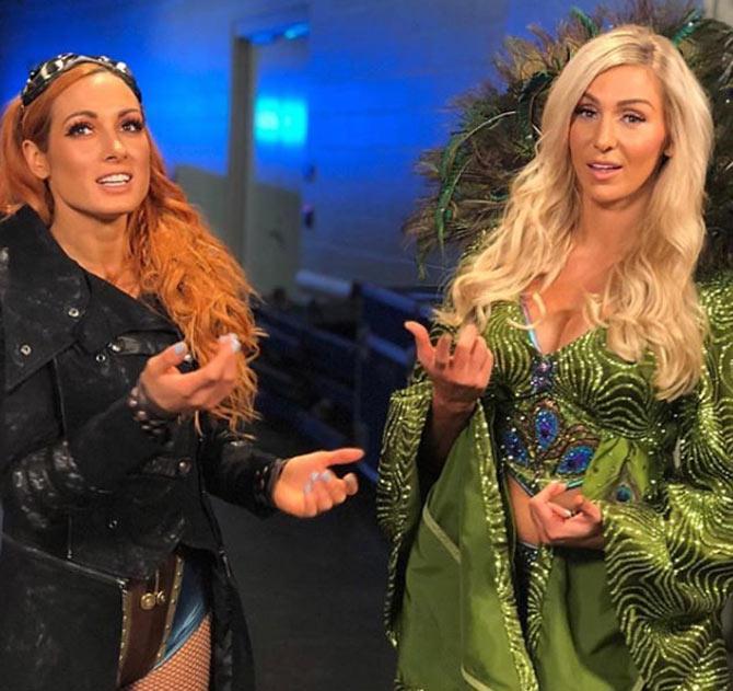 At WrestleMania 32, Becky Lynch, Charlotte Flair and Sasha Banks faced each other in a triple-threat to become the newly crowned WWE Women's Champion. Charlotte went on to win the title.