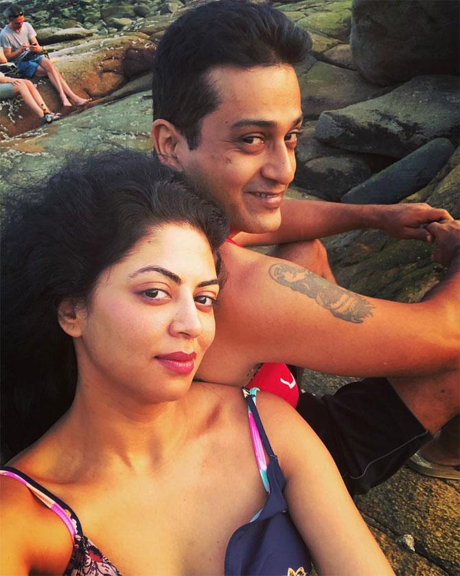 Kavita Kaushik's husband shared this picture on Instagram and wrote alongside, 