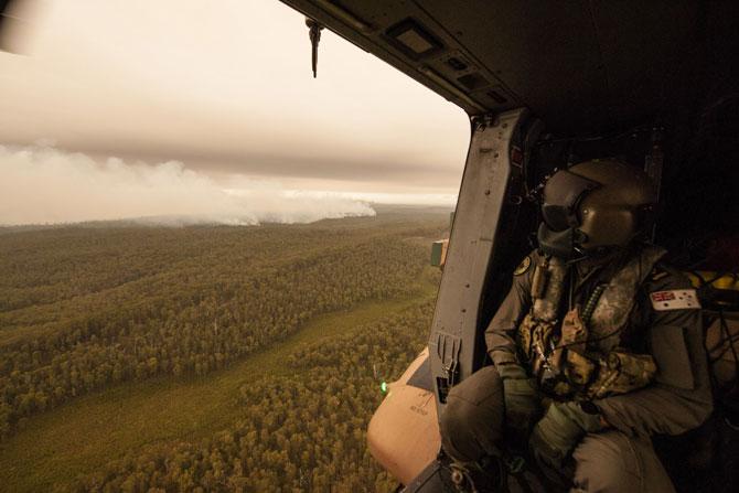Over 3,000 firefighters are on the frontline, with 31 specialist strike teams in place across NSW. The country's military forces were of assistance with aerial reconnaissance, mapping, search and rescue, logistics and aerial support for months.
