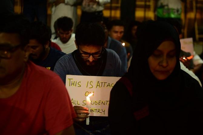 Nearly thirty-four people admitted to AIIMS Trauma Centre after the violence at the JNU were discharged on Monday morning. Four out of the 34 people, which included faculty and students of JNU, had minor head injuries, while others had abrasions, fracture and lacerations on the forehead among others.