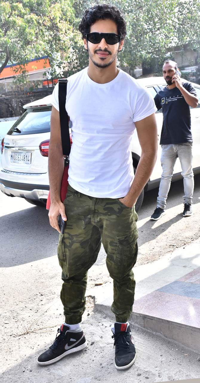 After completing the first schedule, Ananya Panday still seems to be adjusting to the night shoots. 