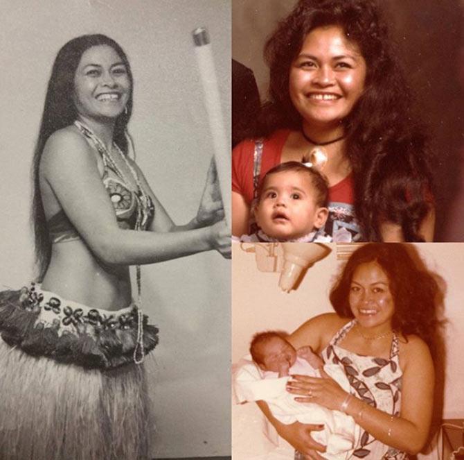 On her mother's birthday in 2019, Tamina shared this picture and wrote, 'To the Lady who gave birth to me.... HAPPY BIRTHDAY Mom You always do so much for us kids and your grandkids! I’m so glad I’m the favorite tho.... Thank You For always working hard and for loving us all so much! We are all blessed to have you. Keep Going strong lady! Thank you for being my Mom!! Alofa Atu Oe Forever #MyMomAndBabyMe #HappyBirthdayMom #68YrsYoung'