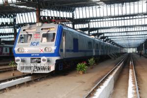 Central Railway's first AC EMU trains to be flagged off today