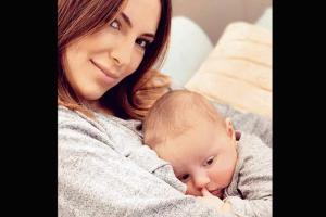 F1 champion Jenson Button's fiancee Brittny Ward loves being a mom