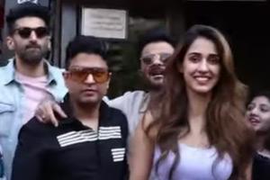 Disha Patani gets mobbed by fans outside restaurant