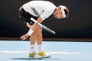 Australian Open: Foul-mouthed Fabio Fognini survives Opelka scare