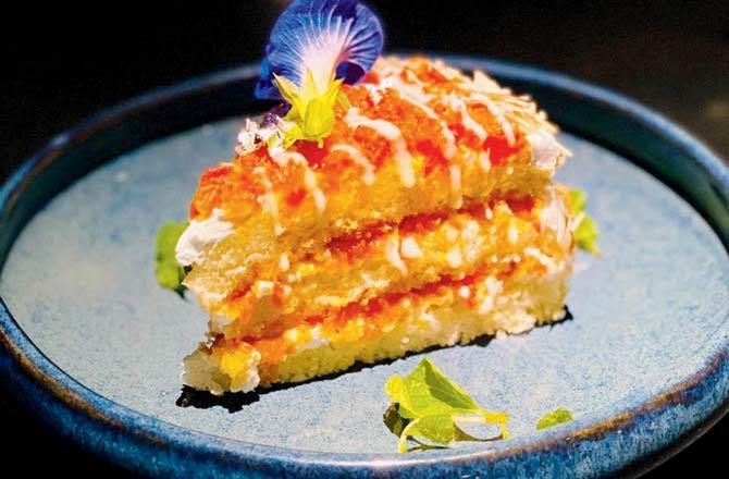 Gajar halwa pastry