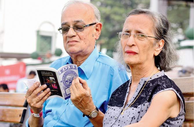 The races are frequented largely by senior citizens. The Adwalias say malls, movies and restaurants ensure the young consider racing fuddy-duddy entertainment. PICS/SHADAB KHAN